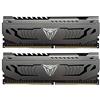 Patriot Memory Patriot Viper Steel RAM DDR4 3200 Mhz 32GB (2x16GB) C16 Kit di Memoria Gaming XMP 2.0 Grigio