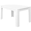 Habitdesign 13Casa Granada A6 Tavolo Allungabile, Melammina, Bianco, 78 x 140 x 90 cm, rettangolare