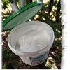 BIOVITA decorative stones & garden miner Vernice bianca per alberi da frutto: 1 kg di calce da giardino in pratico secchio, per la protezione dal gelo e la cura