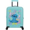 American Tourister Dashpop Disney - Spinner S, Bagaglio a mano espandibile, 55 cm, 41/47 L, Multicolore (Stitch Flower)