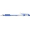 Q-CONNECT Penna a sfera inchiostro gel Q-Connect con cappuccio 0,5 mm blu - conf. 10 pezzi - KF21717