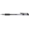 Q-CONNECT Penna a sfera inchiostro gel Q-Connect con cappuccio 0,5 mm nero - conf. 10 pezzi - KF21716