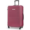 PUCCINI Valigetta rigida San Diego, bagaglio a mano, leggera, con 4 ruote, M-L-XL, rosso vivo, xl, Valigia grande