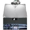 GAFAT [Upgrade] GAFAT Compatibile con Mercedes-Benz Classe C W206 2022-2026/ Classe C W205 Parasole Parabrezza interno, Accessori Classe C 2025 Protezione Solare, Protezione UV, UPF 50+, Raffreddamento