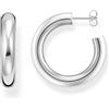 Thomas Sabo Donna Argento Orecchini a Cerchio CR636-001-21