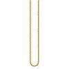Thomas Sabo Collana da donna argento 925 parzialmente placcato oro 80 cm - KE1106-413-12-L80