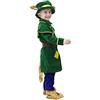 Pegasus costume Volpe di Pinocchio bambino vestito carnevale recite (5° 5-6 anni)