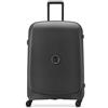 DELSEY PARIS - BELMONT PLUS - Valigia Rigida Grande Materiale Riciclato e Riciclabile - 76x52x32 cm - 102 L - L - Nero