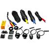 Bluerare Telecamera per auto a 360 ° Telecamera posteriore Vista panoramica Surround View 1080 P AHD +Sinistra+Frontale+Rear View Camera System per Android Auto Radio