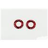 Puig 20271R Protezione Forcellone PHB19 protezione in nylon lavorato per forcellone e sospensione con design racing, Rosso