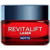 L'Oreal Paris L'Oréal Paris Revitalift Laser Crema Viso Notte Anti-Età con Pro-Retinolo Acido Ialuronico e Vitamina C Riparazione Intensa e Pelle Rinnovata - 50 ml