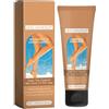 KARLOR Crema per il trucco delle gambe, crema colorata per le gambe, impermeabile, protezione per le gambe, trucco senza trasferimento, effetto aerografo, copertura per le vene varicose, copertura del