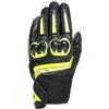 Dainese - Mig 3 Unisex Leather Gloves, Guanti Moto in Pelle per Uomo e Donna, Compatibilità Touchscreen, Palmo Rinforzato e Protezioni in TPU sulle Nocche, Traspiranti, Nero/Giallo