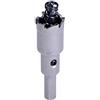 Utoolmart Fresa per fori con punta in metallo duro Punta da trapano con diametro di taglio da 22,5 mm Lama per sega a tazza in acciaio inossidabile con profondità di taglio di 25 mm per piastra