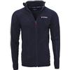 Geographical Norway Tug Men Full Zip - Uomo Thin Fleece Warm Zip - Uomo Autunno Inverno Primavera Warm Jacket - Manica Lunga Fur Sweater Soft Comfort Outdoor (Marino M)