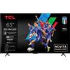 TCL Smart TV 65 Pollici 4K Ultra HD QD-Mini LED Google TV Metallico 65C69KS TCL
