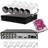 Dahua Kit Videosorveglianza Dahua 5 Telecamere 5 MP XVR 8 canali Hard Disk 1TB Incluso