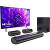 Does not apply 5.1CH Soundbar, Home Theatre Dolby Atmos Surround Casse, 2 Altoparlanti Surround