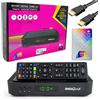 digiquest DECODER HD 4K ULTRA TIVÙSAT SCHEDA GIÀ ATTIVATA SATELLITARE DIGIQUEST Q80 COMBO