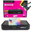 digiquest DECODER HD 4K ULTRA TIVÙSAT SCHEDA GIÀ ATTIVATA SATELLITARE DIGIQUEST Q80 COMBO