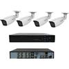 RVT KIT Videosorveglianza 4 Telecamere Hikvision Varifocali 2,8 12 MM DVR 8 Canali