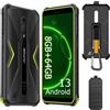 Ulefone Android 13 Rugged Smartphone Armor X12 Pro & Cover 8GB 64GB 8 Core 5.45HD