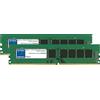 Global Memory 32GB 2x16GB DDR4 2400MHz PC4-19200 288-PIN ECC UDIMM Server/Workstation Kit RAM