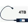 Global Memory 4TB M.2 2280 Pcie Gen3 x4 Nvme USB Esterna 3 SSD per Laptop/PC/Server
