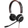 Jabra Evolve 40 UC auricolare cablato sopra l'orecchio con microfono - nero