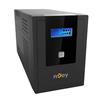 nJoy Gruppo UPS 2000VA 1200 W 4 prese gruppo di continuità 2 Batterie Incluse 12V 9A