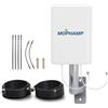 MIMO Antenne Doppia Polarizzazione 4G 5G LTE Esterna 698-3800Mhz 8Dbi Cavo Coass