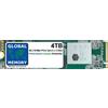 Global Memory 4TB M.2 2280 PCIe Gen4 X4 NVMe SSD Per Laptop, PC, Server, Workstation