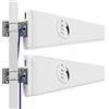 Does not apply Antenna LPDA 5G 4G LTE Esterno Mimo Logaritmica 698-2700 | 3300-3800 Mhz Guadagn