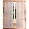SpazioTessile Tende Tendine larghezza 45 70 80 cm o Tendone 140x290 Sala Cucina Debby B8CA (Bordò, 70x150)