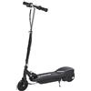 HOMCOM Monopattino Elettrico per Bambini Pieghevole da 120W, Velocità Max 12km/h e Portata 50kg, 74x36x82.5-92.5 cm, Nero