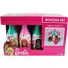 Ods Barbie Set Bowling con 6 Birilli e Palla in plastica