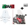 GIVI Parabrezza COMPLETO con paramani SYM JOYMAX Z 300 2019 2020 2021 GIVI