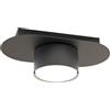 Lampada da soffitto in acciaio STILO 1 GX53 nera da interno