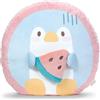 NICI mymochi 62392 Waddle Peluche a forma di pinguino con anguria, morbido ed elegante pupazzo da coccolare o usare come accessorio, per adulti e bambini, 35 x 33 x 12 cm, blu