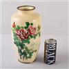Vaso di fiori giapponese vintage motivo floreale cloisonne