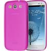 doupi UltraSlim Custodia per Samsung Galaxy S3, Satinato fine Piuma Facile Mat Semi Trasparente Cover, Pink