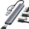 NEUTYPECHIC Hub USB C 7 in 1, docking station USB C, trasferimento dati veloce