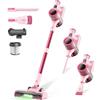 Dzaki Aspirapolvere Senza Fili, 45KPa 50Mins Scopa Elettrica Senza Fili con Autoportante, Display LED intelligente,Leggero aspirapolvere ricaricabile antigroviglio,Potente per Pavimenti/Tappeti/Peli Animali