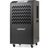 COSTWAY 118L Deumidificatore Commerciale con Tubo di Scarico, Deumidificatore Industriale con Timer 24H e 4 Ruote, per Scantinati Magazzini e Grandi Spazi Fino a 790㎡ (Nero)