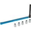 JOZMMZEOOA 6 Pezzi Chiavi a Bussola,Chiave per Rubinetto Sottolavello 8-13 MM Chiave a Tubo per Rubinettii Chiave Inglese Regolabile,per la Riparazione di Tubi Installazione di Rubinetti (Blu)