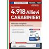 Edises Edizioni Concorso 4.918 Allievi Carabinieri. Manuale completo per la prova scritta di selezione. Con espansione online. Con software di simulazione