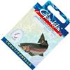 Gamakatsu Trout LS-5330 - Ganci per trota, 60 cm, colore: Rosso