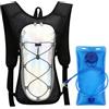 Homirty Zaino Idratazione con Vescica 2L, Zaino Idrico Trail Running, Zaino con Tubo per Bere, Zaino da Corsa con Bolla Acqua, Gilet Corsa Acqua, per Escursionismo, Bicicletta, Attività all'Aperto