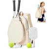 BJLFS Zaino da Tennis per Donne e Uomini, borsa da Tennis Grande per 2 Racchette e Scarpe, Sportiva per Badminton