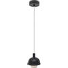 Zarivy Semi-illuminante in vetro marrone, design moderno, ideale per ambienti e fornire illuminazione decorativa.